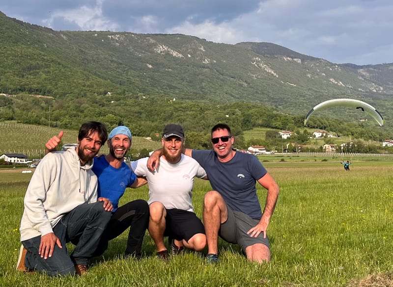 Our team of certified tandem pilots